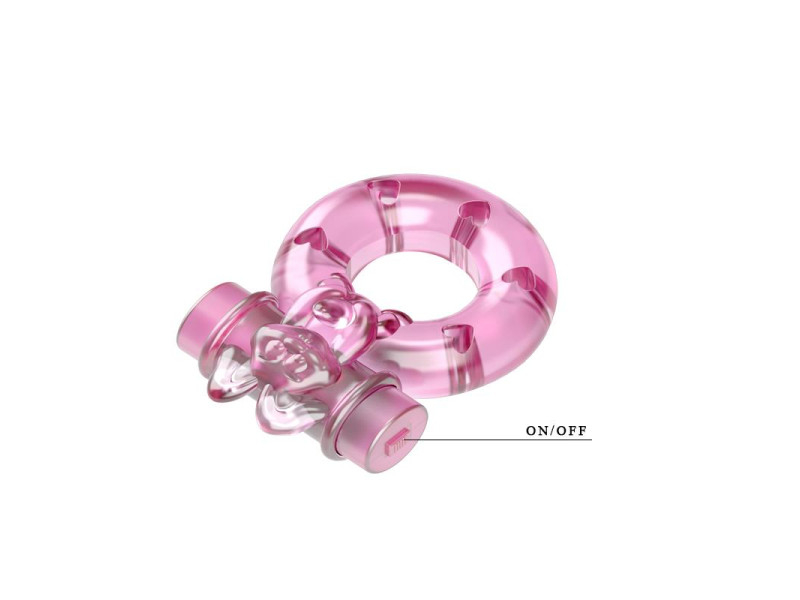 Anillo con Bala Vibradora Conejito