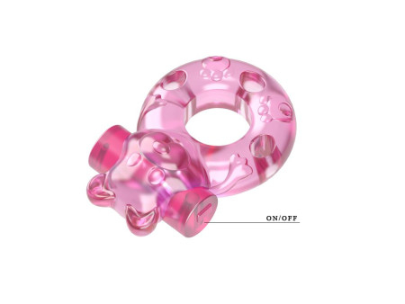 Anillo con Bala Vibradora Osito