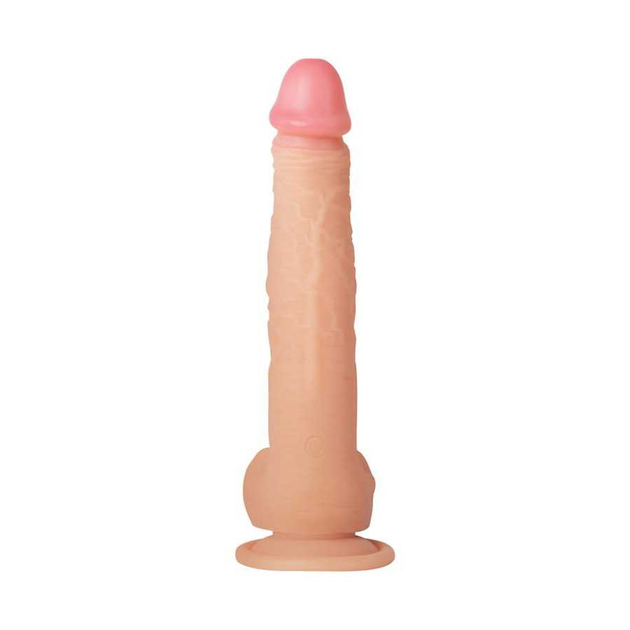 Magnus 30 Dildo Realista Vibrador y Rotador Control Remoto Silicona Liquida