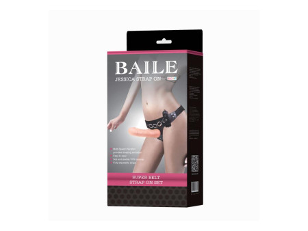 Baile Arnes con Dildo Vibrador Natural 185 cm