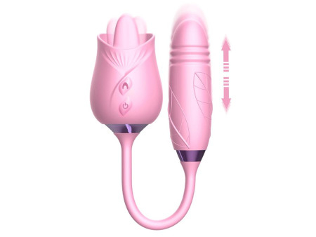 Martinella Lengua Estimuladora Clitoris y Huevo con Thrusting