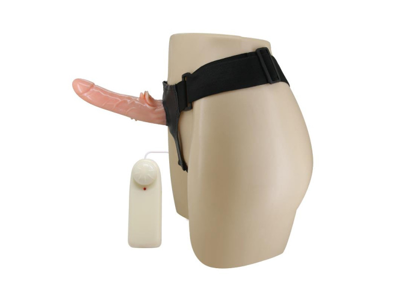 Baile Arnes con Dildo y Control Remoto 18 cm