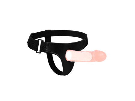 Arnes con Dildo Hueco 16 cm