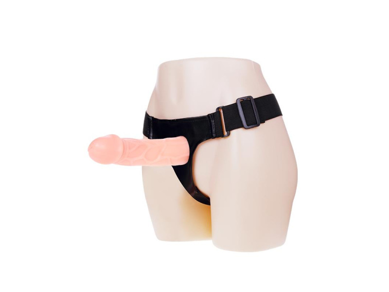 Arnes con Dildo Hueco 16 cm