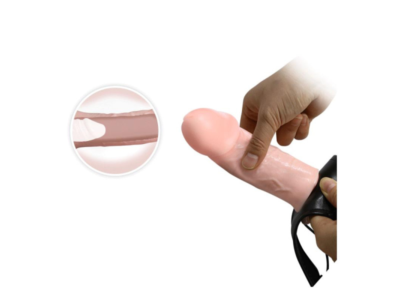 Arnes con Dildo Hueco 16 cm