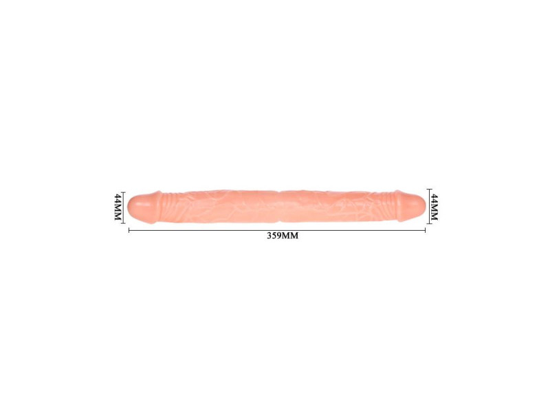 Baile Dildo Doble Color Natural
