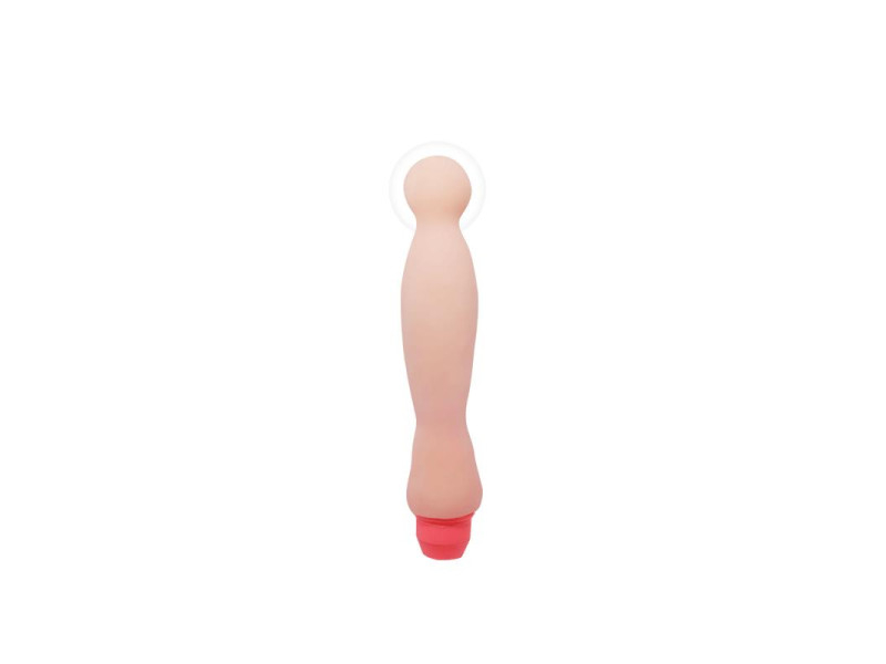 Dildo VIbrador Color Natural 22 cm