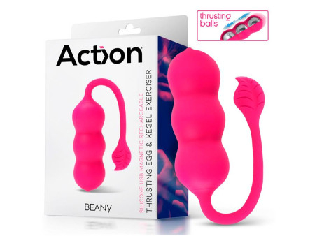 Beany Huevo Vibrador y Entrenador Suelo Pelvico con Empuje