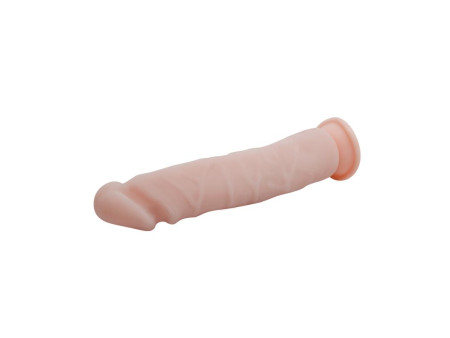 Dildo con Ventosa Color Natural 235 cm Dildo con Ventosa Color Natural 235 cm