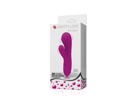 Pretty Love Mini Masajeador Berger Color Purpura