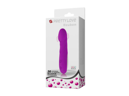 Pretty Love Mini Masajeador Reuben Color Purpura