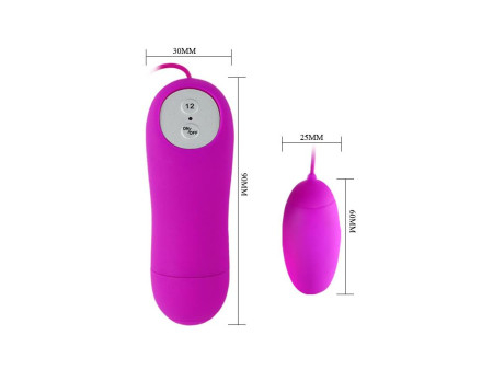 Pretty Love Huevo Vibrador Eunice Color Purpu CL70 Pretty Love Huevo Vibrador Eunice Color Purpu CL70