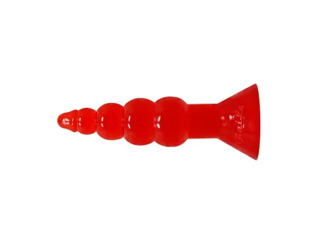 Baile Plug Anal Forma Bulbosa Color Naranja Baile Plug Anal Forma Bulbosa Color Naranja