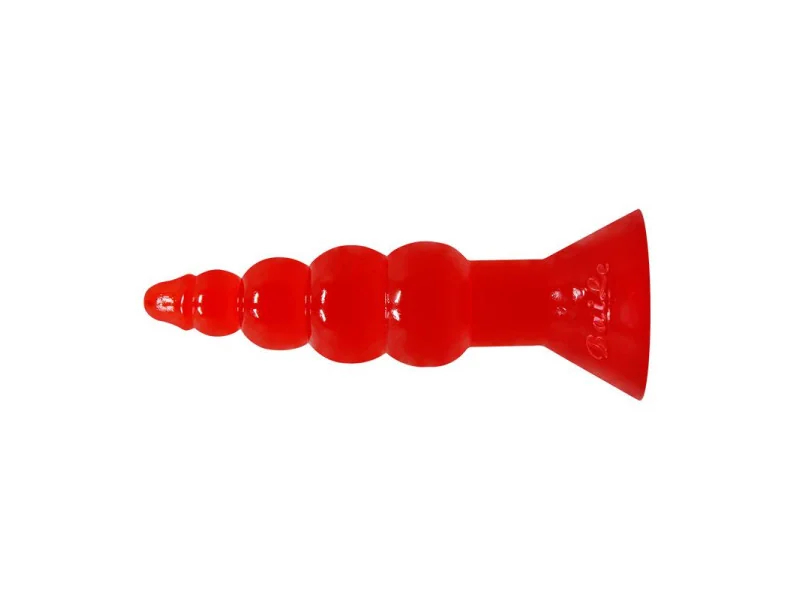Baile Plug Anal Forma Bulbosa Color Naranja