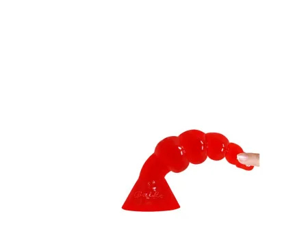 Baile Plug Anal Forma Bulbosa Color Naranja Baile Plug Anal Forma Bulbosa Color Naranja