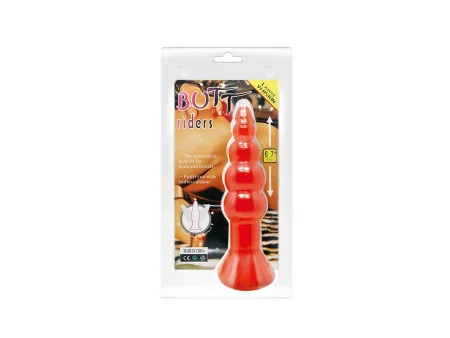 Baile Plug Anal Forma Bulbosa Color Naranja Baile Plug Anal Forma Bulbosa Color Naranja