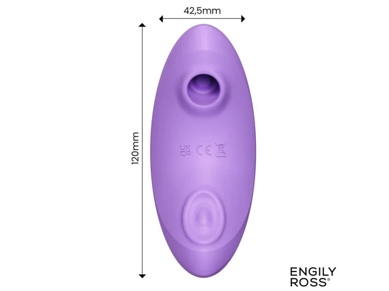 Luna Estimulador de Clitoris con Succion y Pulsacion