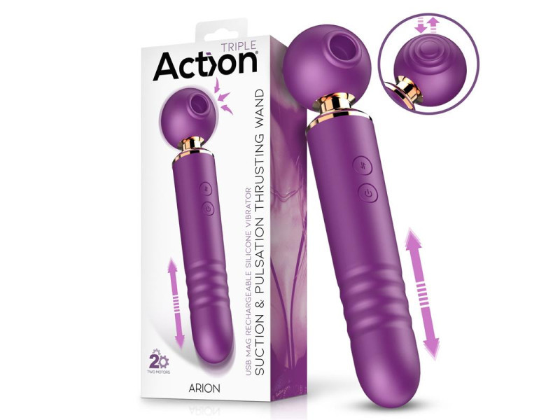 Arion Masajeador con Succion Thrusting y Pulsacion