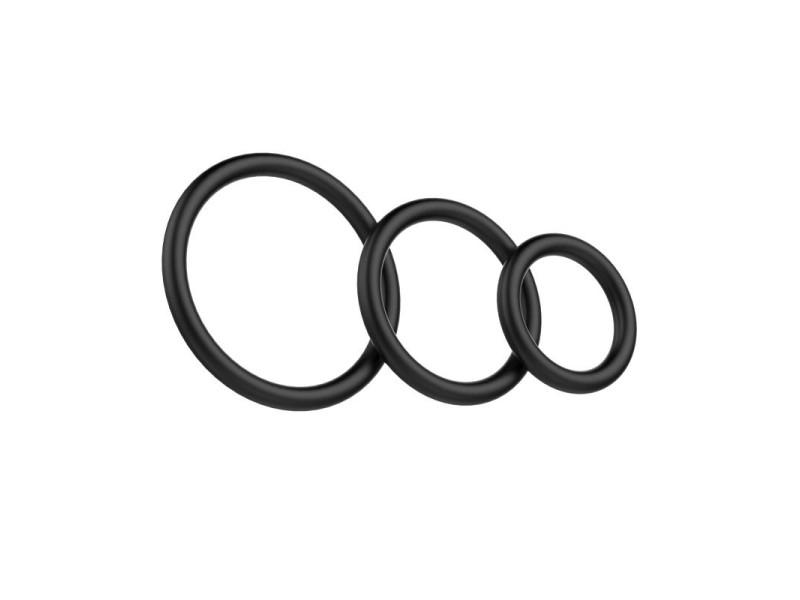 Set de 3 Anillos para el Pene Set de 3 Anillos para el Pene