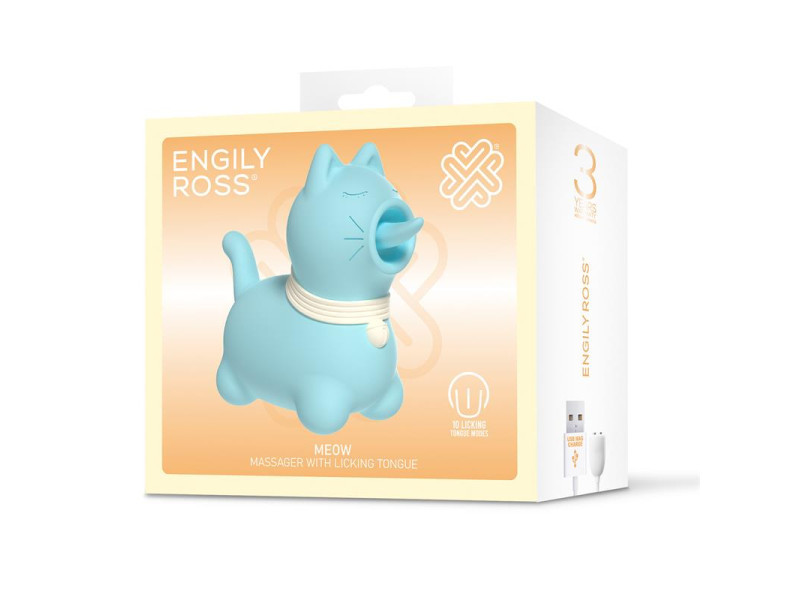 Meow Masajeador con Lengua Licking