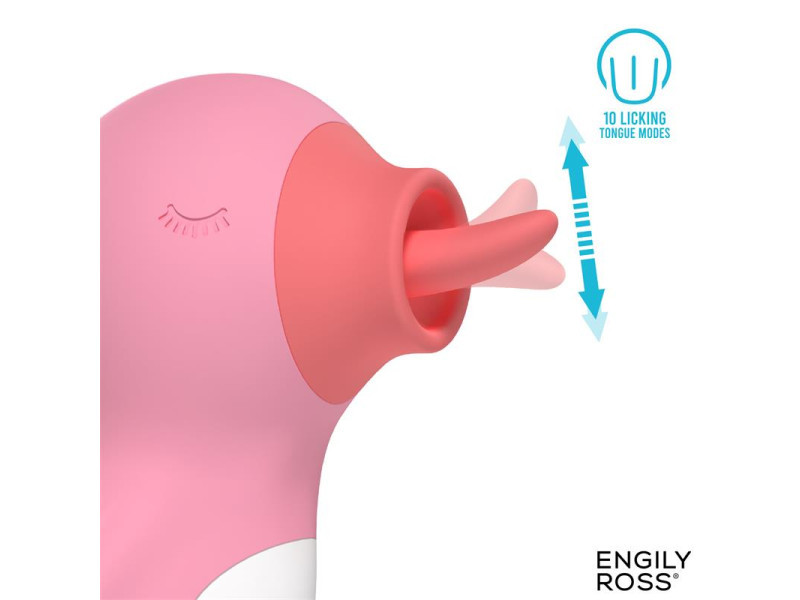 Quacky Masajeador con Lengua Licking