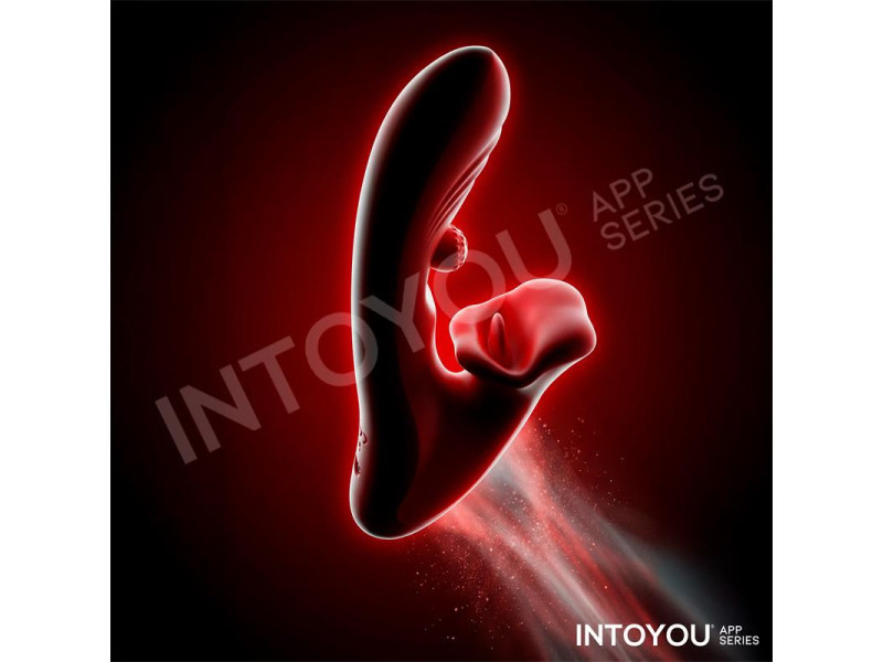 Franky Vibrador con Biting y Bola Rotativa con APP