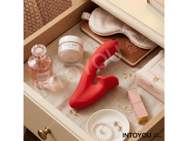 Franky Vibrador con Biting y Bola Rotativa con APP