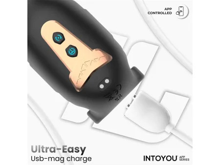 Zonte Masturbador con Rotacion y Vibracion con App