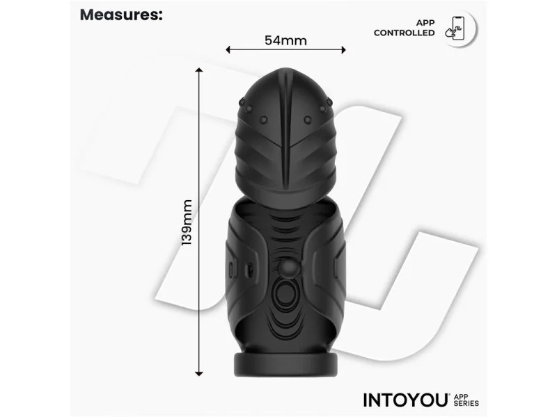 Zonte Masturbador con Rotacion y Vibracion con App