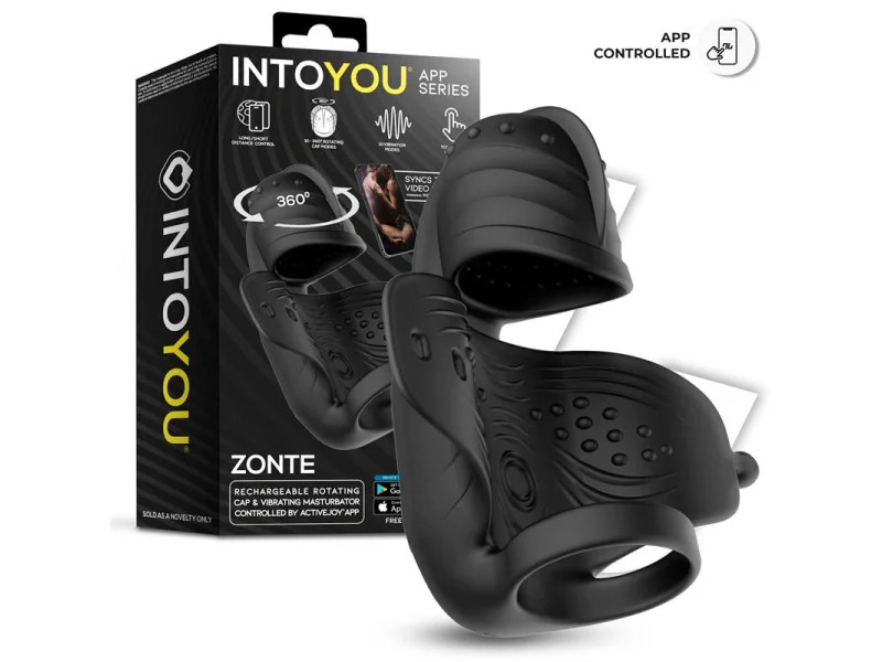 Zonte Masturbador con Rotacion y Vibracion con App