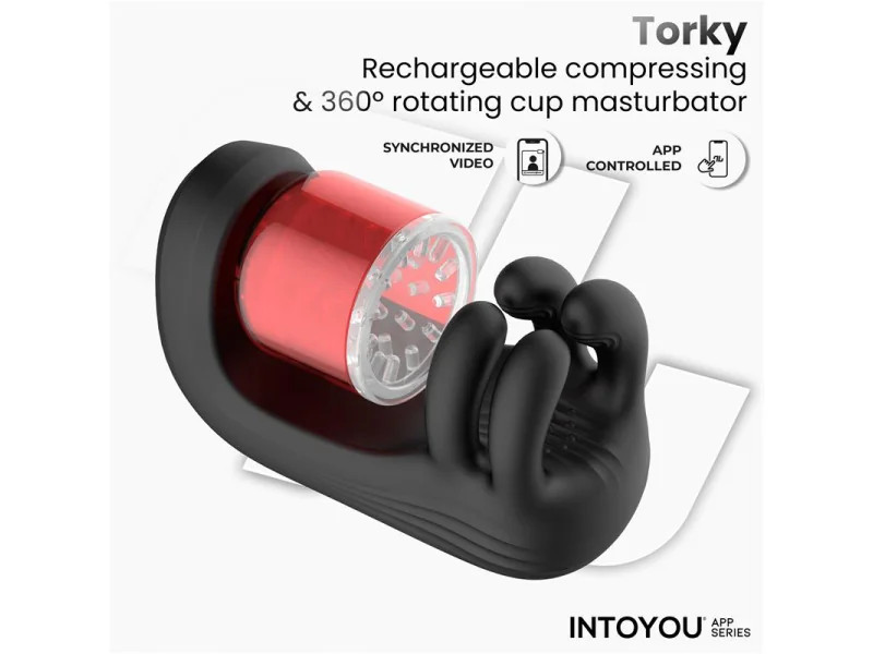 Torky Masturbador con Rotacion Compresion con App