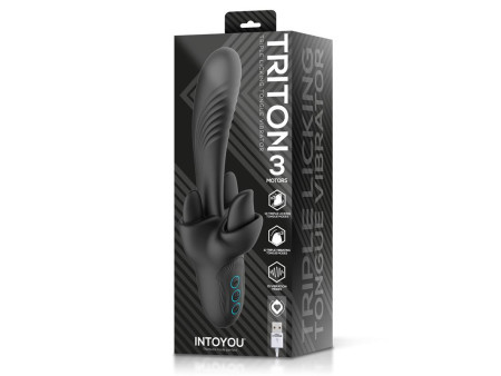 Triton Vibrador Triple Lengua