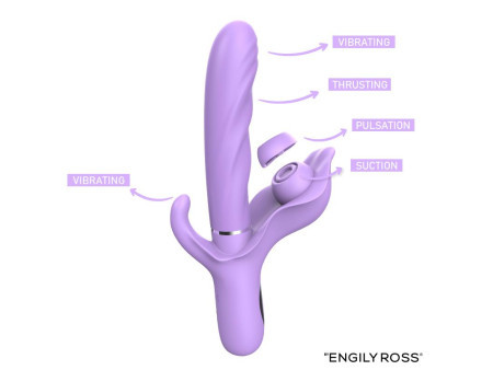 Apollo Vibrador con Thrusting Tapping y Succion