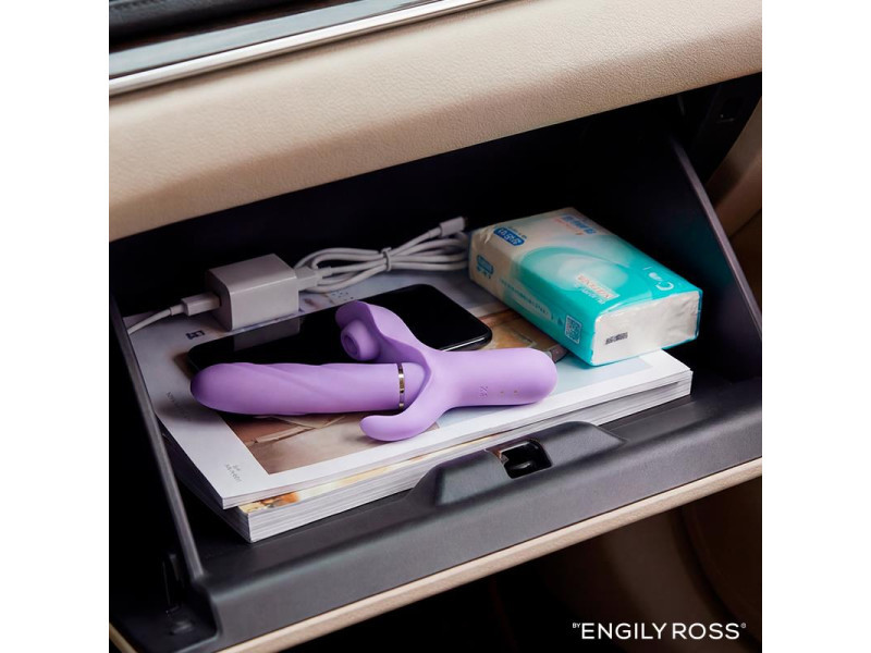 Apollo Vibrador con Thrusting Tapping y Succion