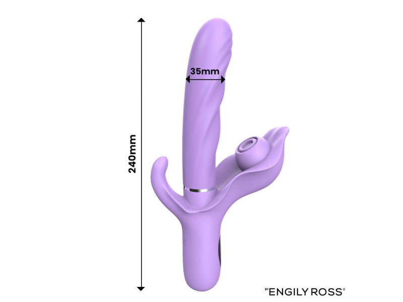 Apollo Vibrador con Thrusting Tapping y Succion
