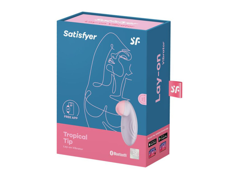 Tropical Tip con APP Satisfyer Connect Lila