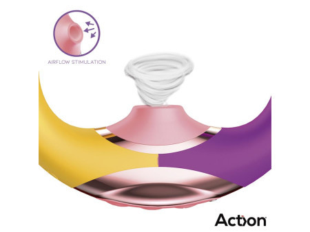 Two Lovers 3 in 1 Vibrador con Finger y Succion