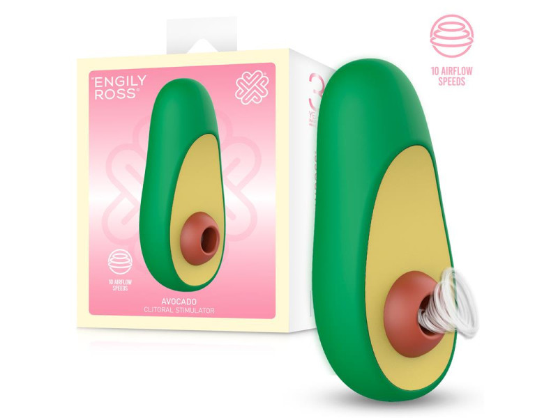 Avocado Estimulador de Clitoris con Succion