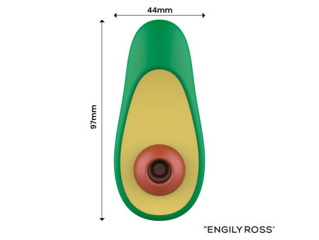 Avocado Estimulador de Clitoris con Succion
