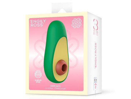 Avocado Estimulador de Clitoris con Succion