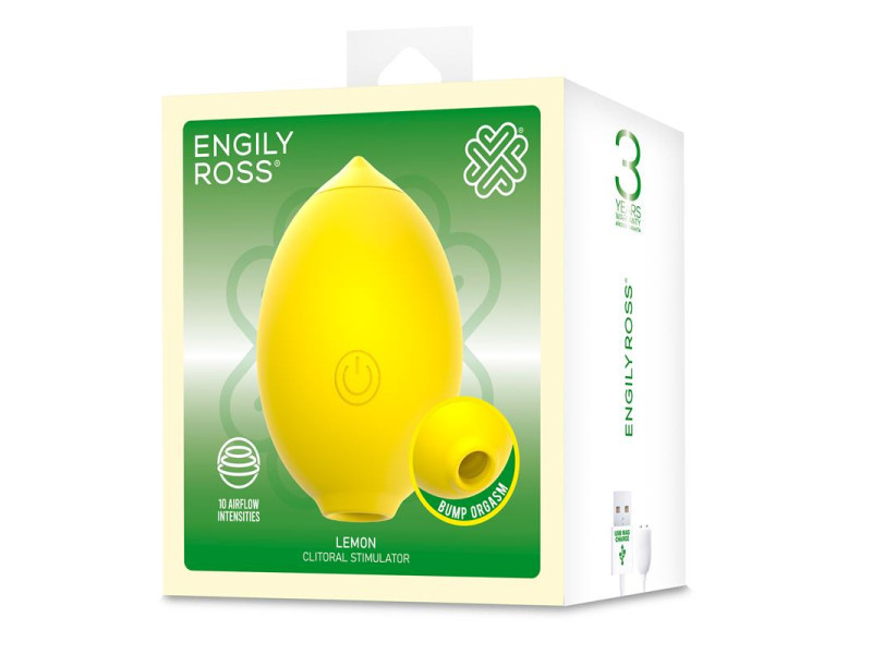 Lemon Estimulador de Clitoris con Succion