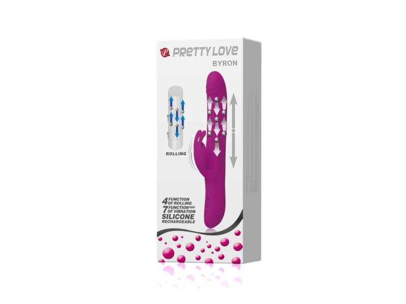 Vibrador y Rotador Byron Color Purpura