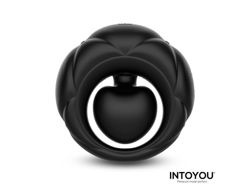 Torus Anillo Vibrador con Bola Clitoriana con Control Remoto USB