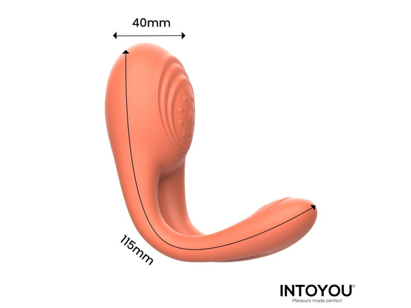 Lovit Vibrador de Pareja Flexible con Control Remote