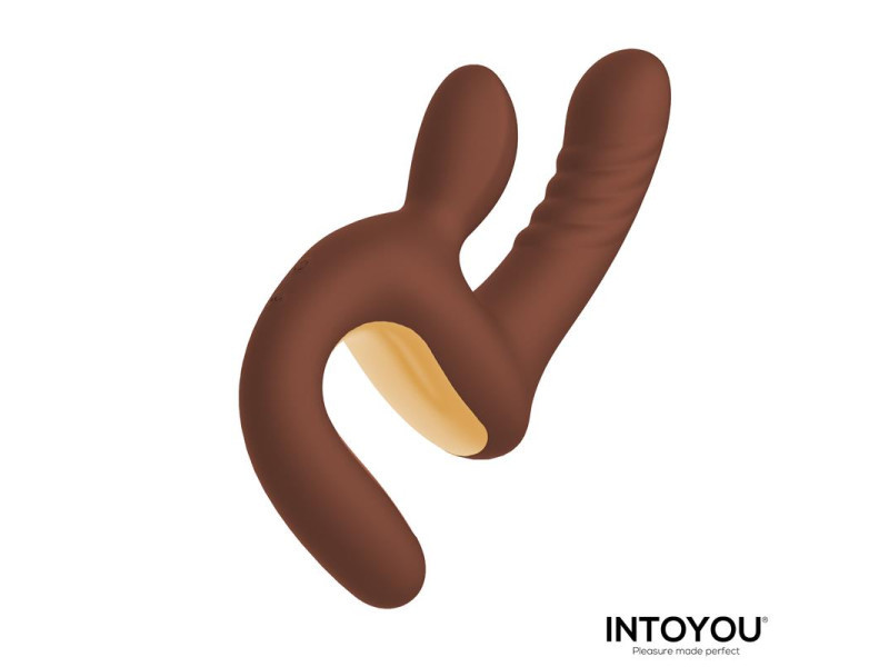 Mocca Vibrador con Thrusting y Mango Ergonomico USB