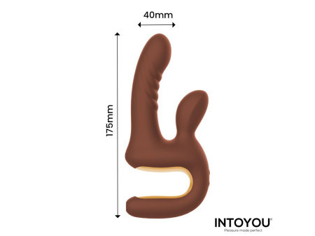 Mocca Vibrador con Thrusting y Mango Ergonomico USB
