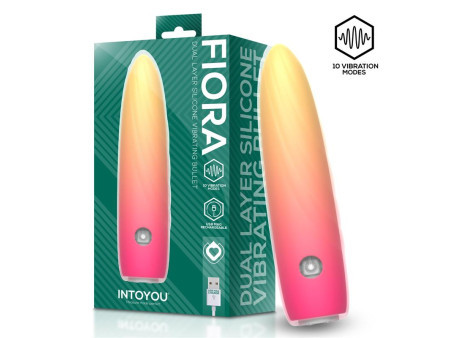 Fiora Bala Vibradora Silicona Doble Capa USB