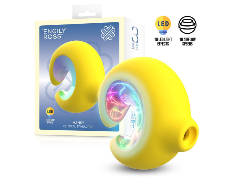 Mandy Succionador de Clitoris con Luz Led