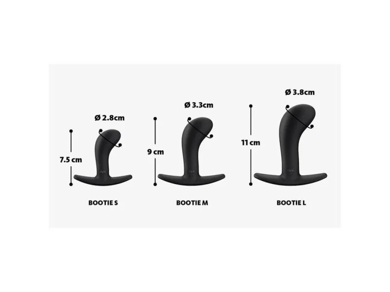 Bootie L Plug Anal Negro
