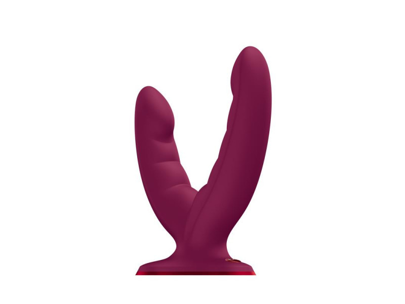 Ryde Grinding Dildo Wine Red